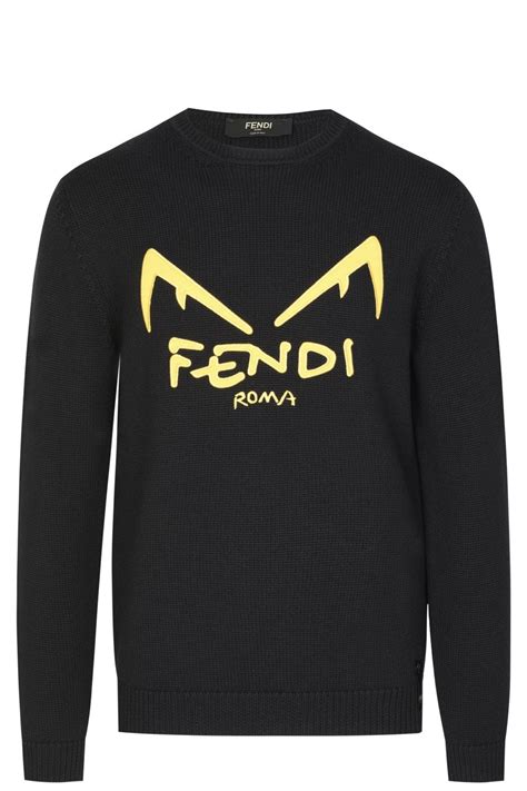 fendi sweater with eyes|fendi jumper women's.